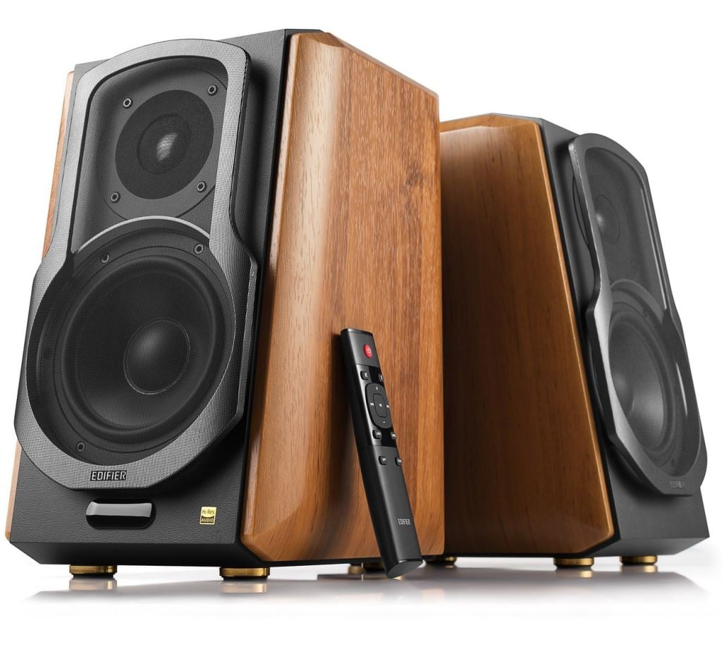 Edifier S1000MKII 2.0 Bluetooth hangszóró barna Edifier S1000MKII 2.0 Bluetooth hangszóró barna