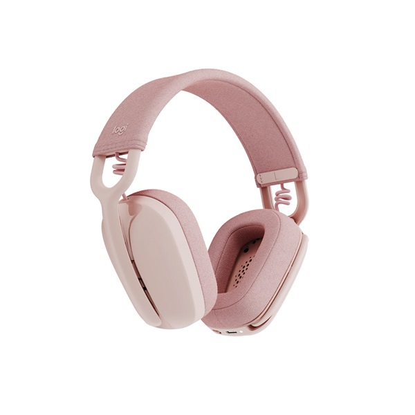 Logitech Zone Vibe 100 headset rózsaszín (981-001224)