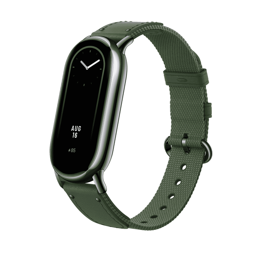 Xiaomi Smart Band 8 Braided Strap zöld fonott szíj