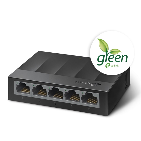 TP-Link LS1005G 10/100/1000Mbps 5 portos mini switch TP-Link LS1005G 10/100/1000Mbps 5 portos mini switch