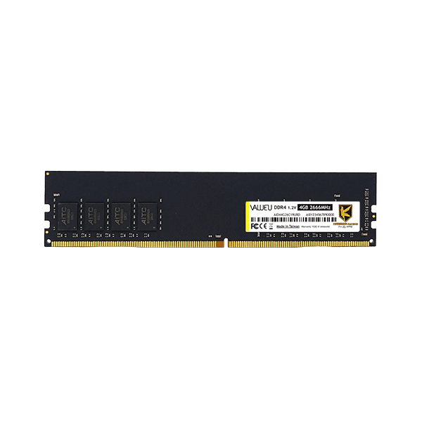 Kingsman Memória Desktop 4GB DDR4 2666Mhz CL19 1.2V Kingsman Memória Desktop 4GB DDR4 2666Mhz CL19 1.2V