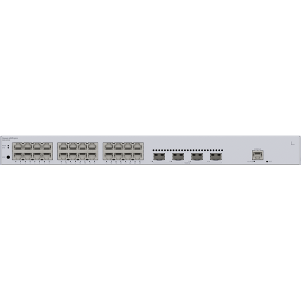 Huawei eKit Switch 24x1000Mbps + 4x10GE (SFP+) + 1konzol port, S220-24T4X Huawei eKit Switch 24x1000Mbps + 4x10GE (SFP+) + 1konzol port, S220-24T4X