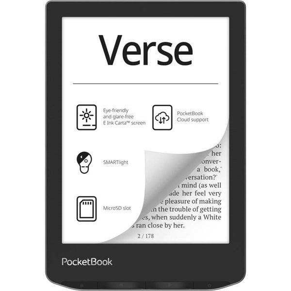 PocketBook PB629 Verse e-Book olvasó szürke (PB629-M-WW) PocketBook PB629 Verse e-Book olvasó szürke (PB629-M-WW)