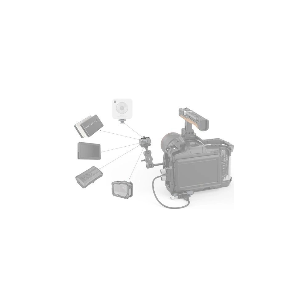 SmallRig Drop-in HawkLock mini Universal QR Top Plate 