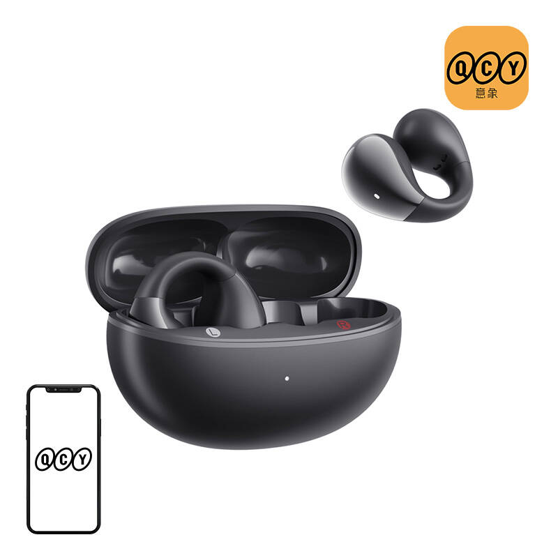 QCY Crossky Clip T33 Headset Fekete
