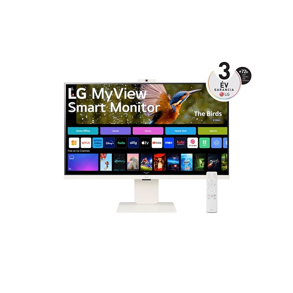 LG  32" Smart  32SR85U-W  IPS Monitor 