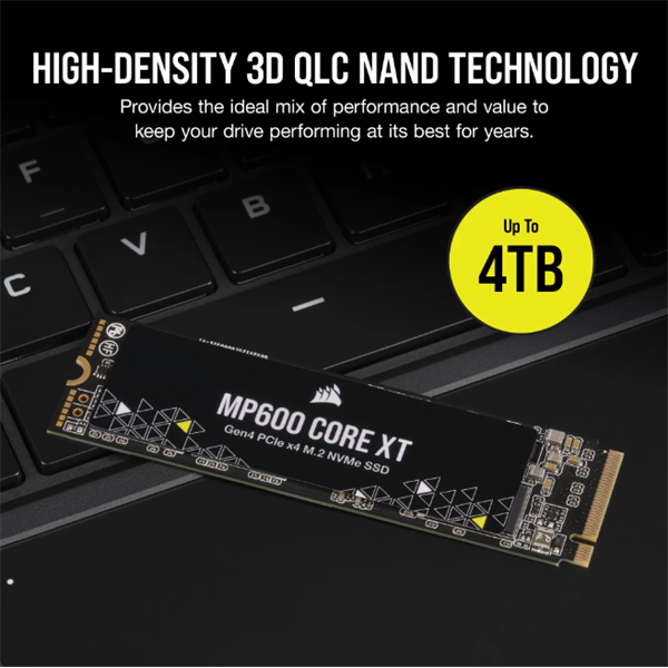 Corsair 4TB M.2 2280 NVMe MP600 Core XT