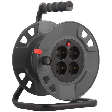 Entac ESCRG4-20 KÁBELDOBOS HOSSZABBÍTÓ 4 FOGLALAT 20M