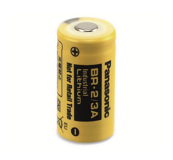 Panasonic elem (BR-2/3A, 3V, 1200mAh, szén-fluorid lítium, ipari) 1db/csomag "Gigapack csomagolás" (BR-2/3AN)