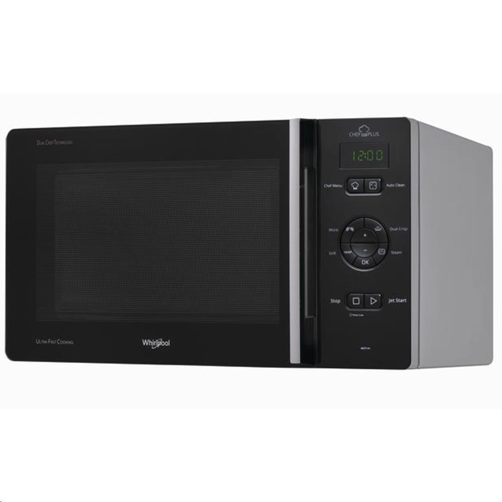 Whirlpool MCP 346 SL mikrohullámú sütő fekete-szürke Whirlpool MCP 346 SL mikrohullámú sütő fekete-szürke