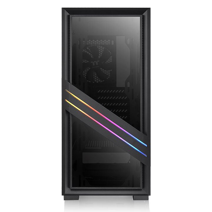 Thermaltake Versa T35 Tempered Glass RGB táp nélküli ablakos ház fekete (CA-1R7-00M1WN-00) Thermaltake Versa T35 Tempered Glass RGB táp nélküli ablakos ház fekete (CA-1R7-00M1WN-00)