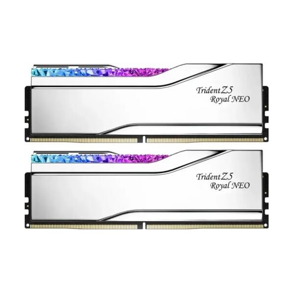 G.SKILL DDR5 32GB 6400Mhz CL30 DIMM 1.40V Trident Z5 Royal Neo AMD EXPO (Kit of 2) Memória 