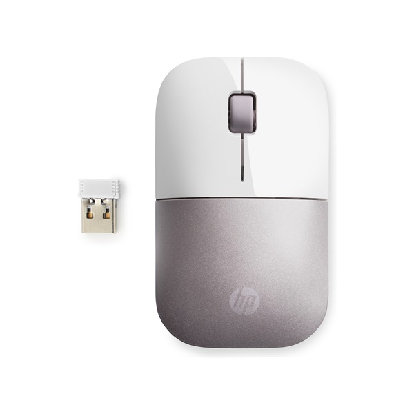 HP Z3700 vezeték nélküli egér  Fehér-rózsaszín