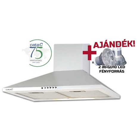Cata OMEGA 600 FEHÉR WH/L LED 02002005SZ PÁRAELSZÍVÓ Cata OMEGA 600 FEHÉR WH/L LED 02002005SZ PÁRAELSZÍVÓ
