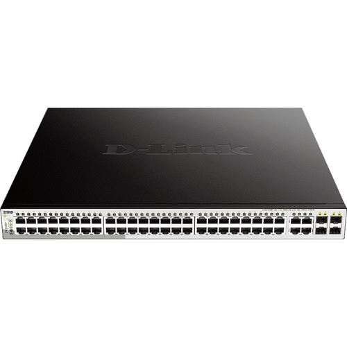 D-Link 52-Port PoE Gigabit Smart Switch 370W PoE D-Link 52-Port PoE Gigabit Smart Switch 370W PoE