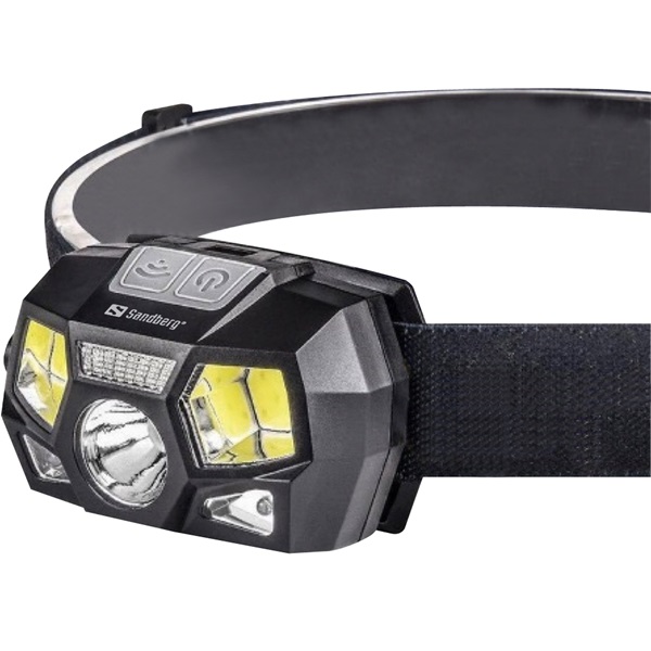 Sandberg Headlamp 5in1 Recharge Sensor Fejlámpa Sandberg Headlamp 5in1 Recharge Sensor Fejlámpa