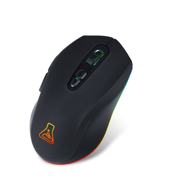 The G-Lab  KULT-KRYPTON  6400 DPI RGB LED Vezeték nélküli Gamer Egér  fekete 