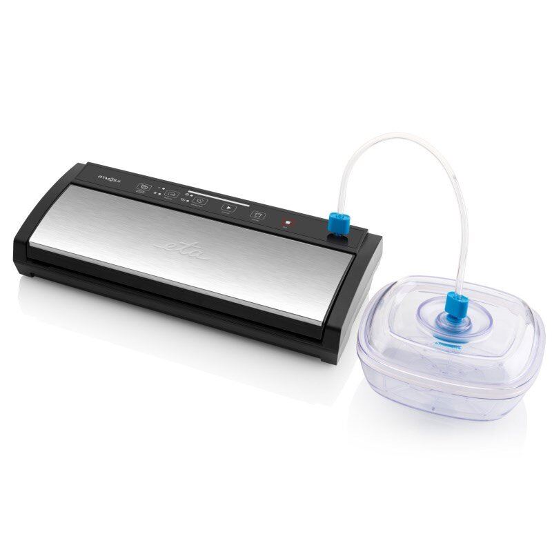 Eta 676290000 Atmos II fóliahegesztő fekete-rozsdamentes acél