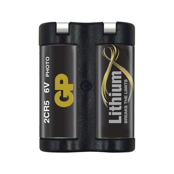 GP 2CR5 Lithium 6V fotó elem 2db/bliszter (B1505)