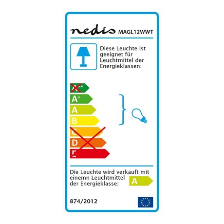Nedis MAGL12WWT NAGYÍTÓS ASZTALI LÁMPA
