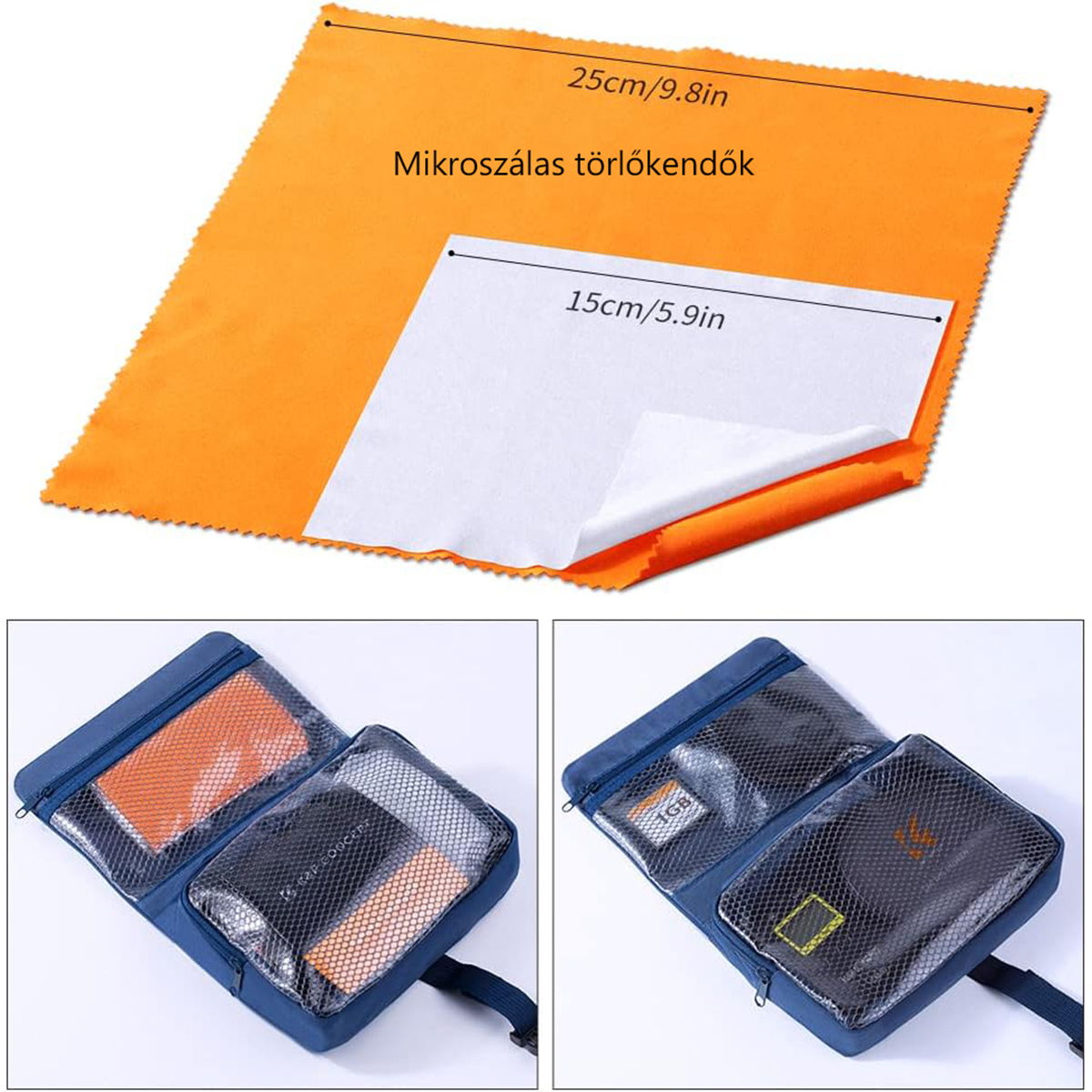 K&F Concept 23 az 1-ben lencse- és szenzortisztító szett + 15 ml tisztító folyadék K&F Concept 23 az 1-ben lencse- és szenzortisztító szett + 15 ml tisztító folyadék