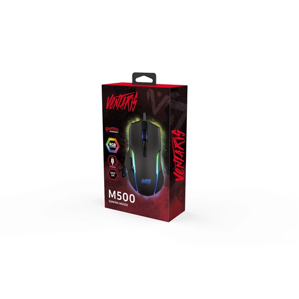 Ventaris M500 gamer egér fekete