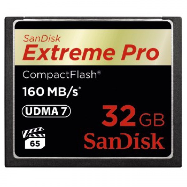 32GB Compact Flash Sandisk Extreme Pro (SDCFXPS-032G-X46 / 123843) 32GB Compact Flash Sandisk Extreme Pro (SDCFXPS-032G-X46 / 123843)