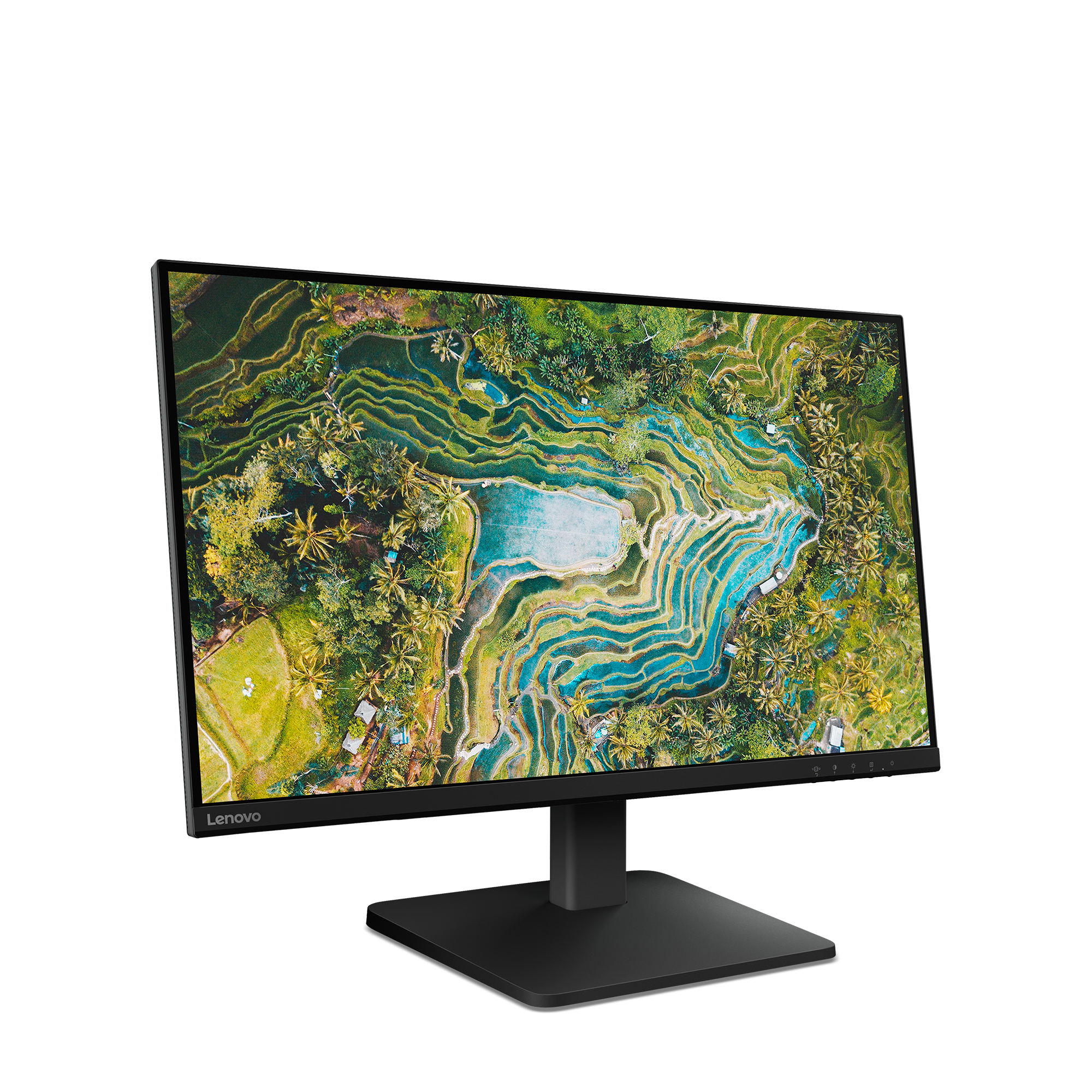 Lenovo L27qe 68C8GAC3EU Raven Monitor - 2560x1440, QHD, LED, IPS, 100Hz, 4ms, Fekete