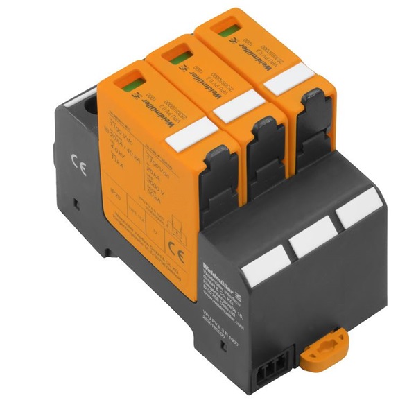 Weidmüller VPU PV II 3 1000V túlfeszültség-levezető Weidmüller VPU PV II 3 1000V túlfeszültség-levezető