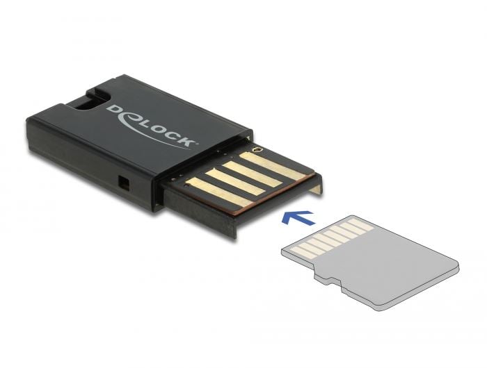 DeLock 91603 USB 2.0 Micro SD kártyaolvasó  