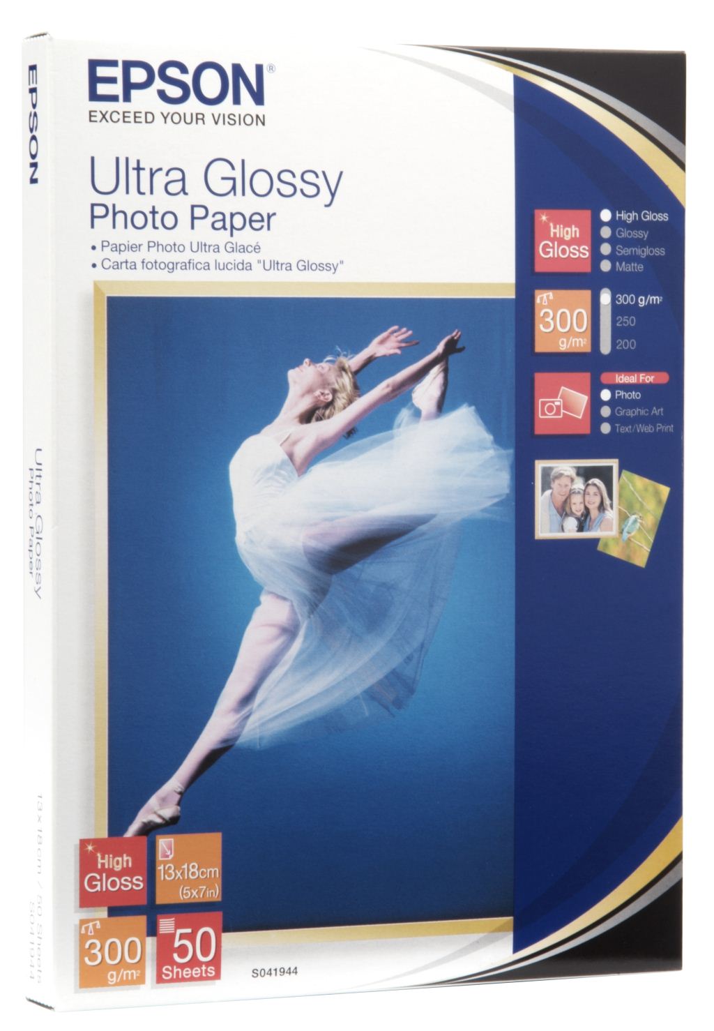 Epson fotópapír 13x18 Ultra Glossy 50 lap Epson fotópapír 13x18 Ultra Glossy 50 lap