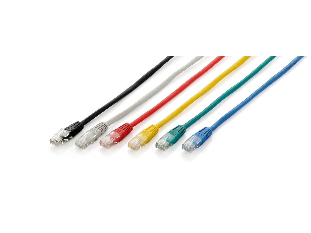 Equip 625452 U/UTP patch kábel, CAT6, 3m fekete Equip 625452 U/UTP patch kábel, CAT6, 3m fekete