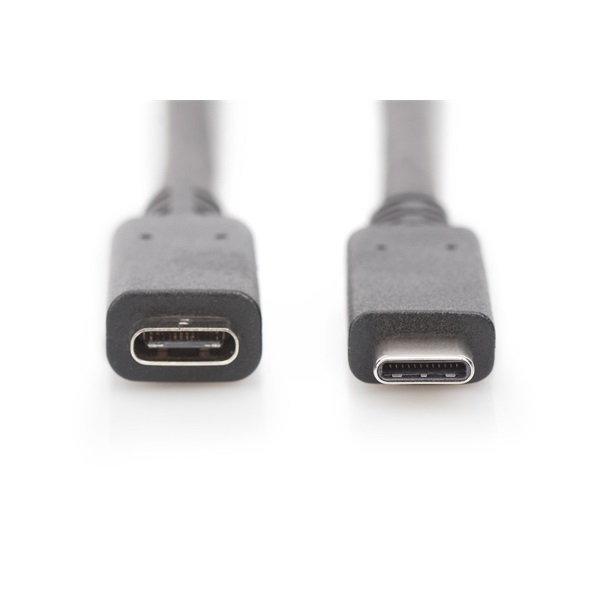 DIGITUS SuperSpeed UHD 4K 3.1 Gen2 USB Type-C hosszabbító kábel 1,5m