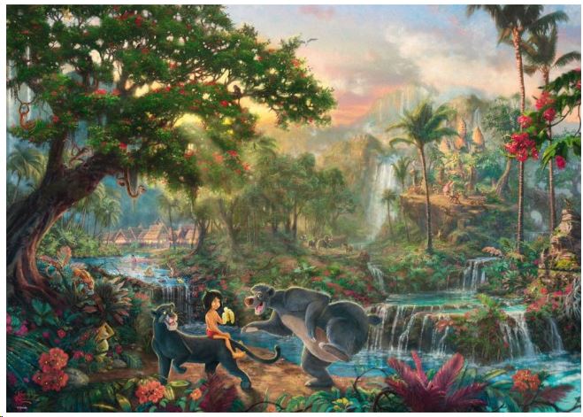 Schmidt Disney Jungel könyve, 1000 db-os puzzle (59473, 17483-184) Schmidt Disney Jungel könyve, 1000 db-os puzzle (59473, 17483-184)