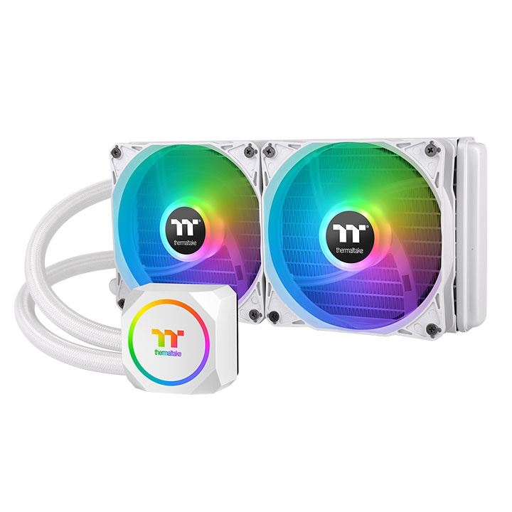 Thermaltake TH240 ARGB Sync Snow Edition AIO vízhűtés fehér (CL-W301-PL12SW-A) Thermaltake TH240 ARGB Sync Snow Edition AIO vízhűtés fehér (CL-W301-PL12SW-A)