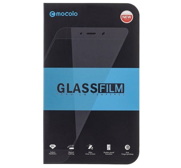 MOCOLO képernyővédő üveg (5D full glue, íves, teljes felületén tapad, karcálló, 0.3 mm, 9H) FEKETE [Huawei Y7 2019 (Y7 Prime 2019)]