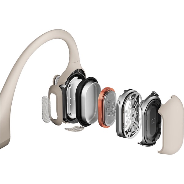 Shokz OpenRun Pro csontvezetéses Bluetooth fejhallgató bézs (S810BG)