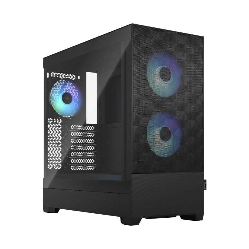 Fractal Design FD-C-POR1A-06 Pop Air táp nélküli ablakos ház RGB Black TG Clear Tint fekete Fractal Design FD-C-POR1A-06 Pop Air táp nélküli ablakos ház RGB Black TG Clear Tint fekete