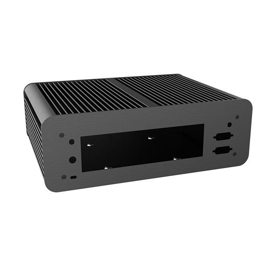 Akasa A-ITX56-M1B Euler MX Plus Ventilátor nélküli Mini-ITX Case Számítógépház Akasa A-ITX56-M1B Euler MX Plus Ventilátor nélküli Mini-ITX Case Számítógépház