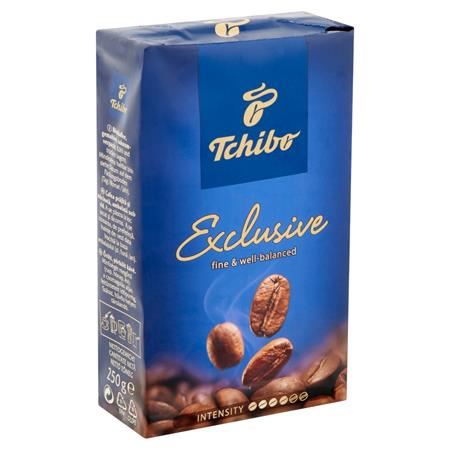 Tchibo Exclusive pörkölt, őrölt kávé 250g (84863) Tchibo Exclusive pörkölt, őrölt kávé 250g (84863)