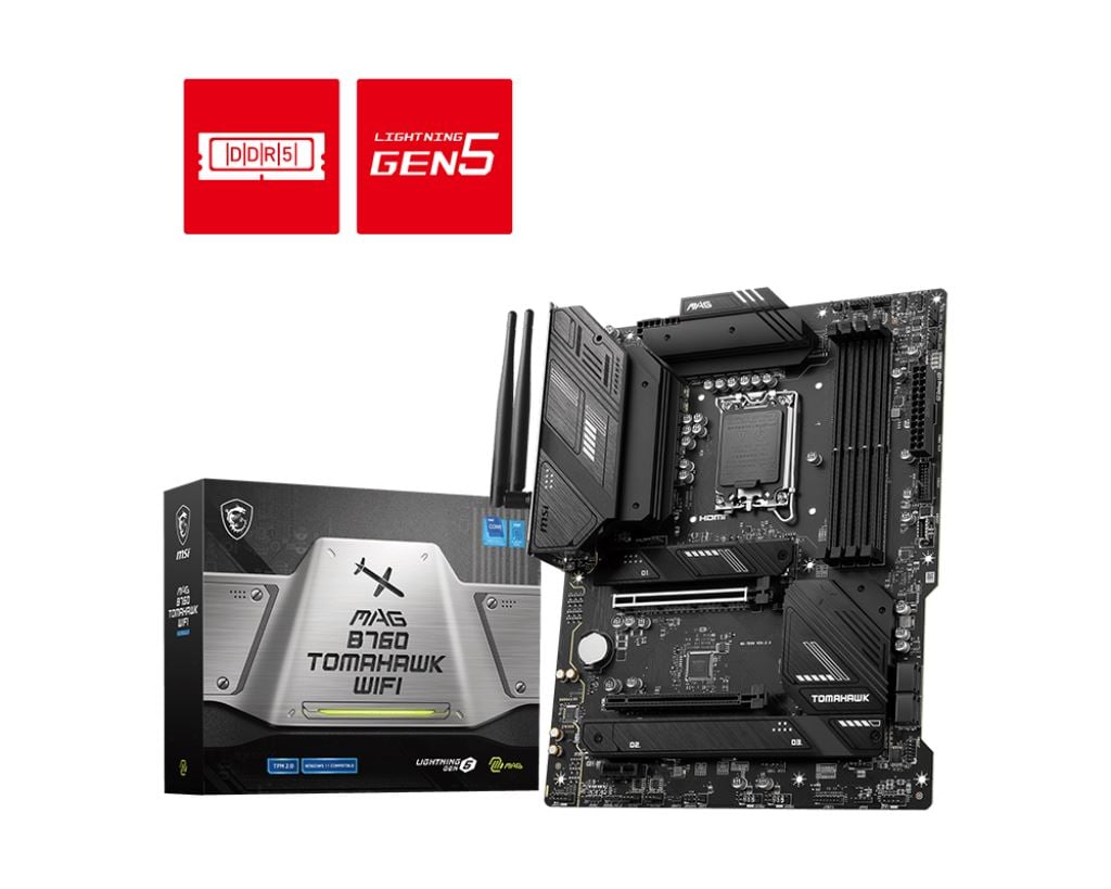 MSI MAG B760 TOMAHAWK WIFI alaplap MSI MAG B760 TOMAHAWK WIFI alaplap