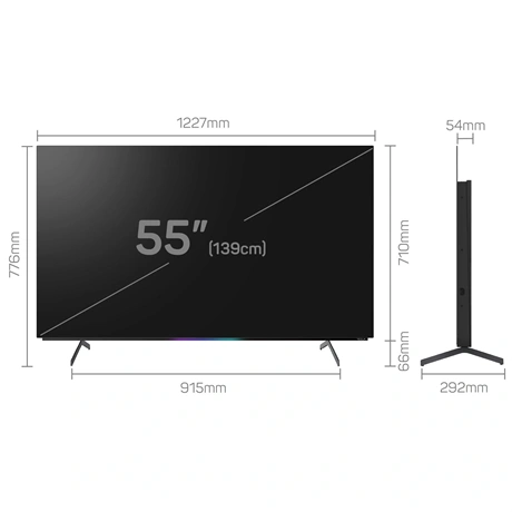 Tesla O55S949GUS 55" UHD Google SMART OLED 120Hz Televízió
