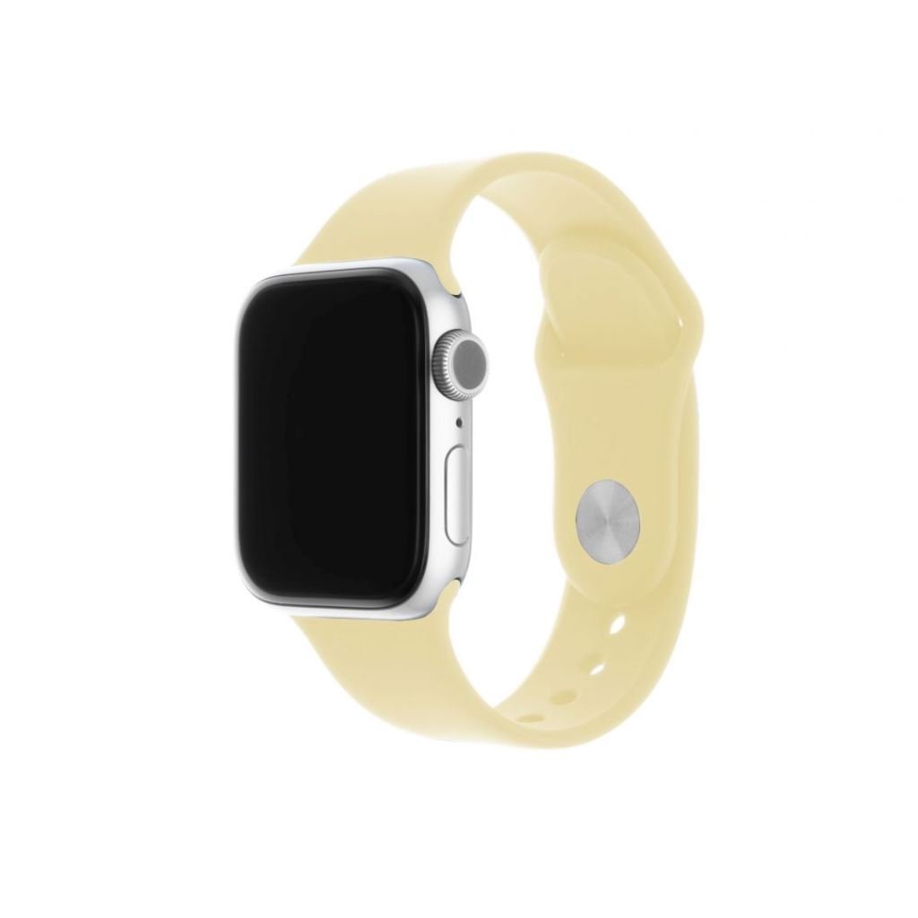 FIXED Apple Watch 38mm/40mm/41mm szilikon szíj szett világos sárga (FIXSST-436-LIYE) FIXED Apple Watch 38mm/40mm/41mm szilikon szíj szett világos sárga (FIXSST-436-LIYE)
