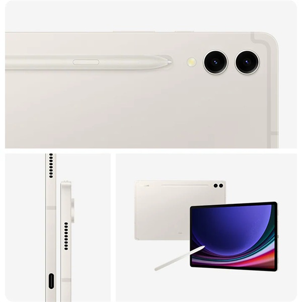 Samsung Galaxy Tab S9+ 12,4" 256GB Wi-Fi 5G Tablet Bézs