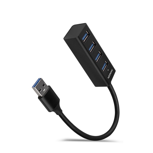 Axagon 4 portos USB3.0 mini HUB (HUE-M1A) Axagon 4 portos USB3.0 mini HUB (HUE-M1A)