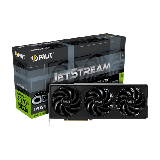 PALIT NED47TSS19T2-1043J NVIDIA RTX4070Ti Super JetStream OC 16GB GDDR6X   VGA