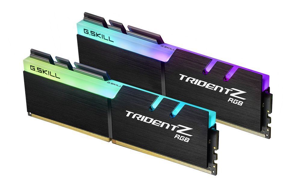 32GB 2400MHz DDR4 RAM G.Skill Trident Z RGB (2X16GB) (F4-2400C15D-32GTZR)