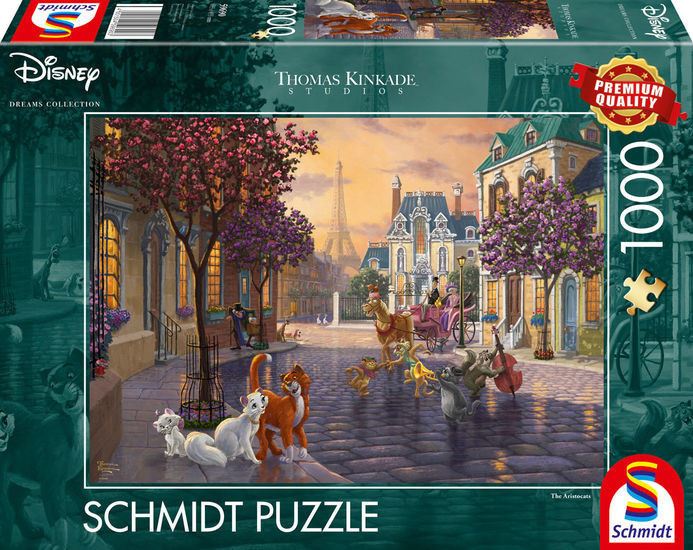Schmidt Disney, Macskarisztokraták 1000 db-os puzzle (59690)