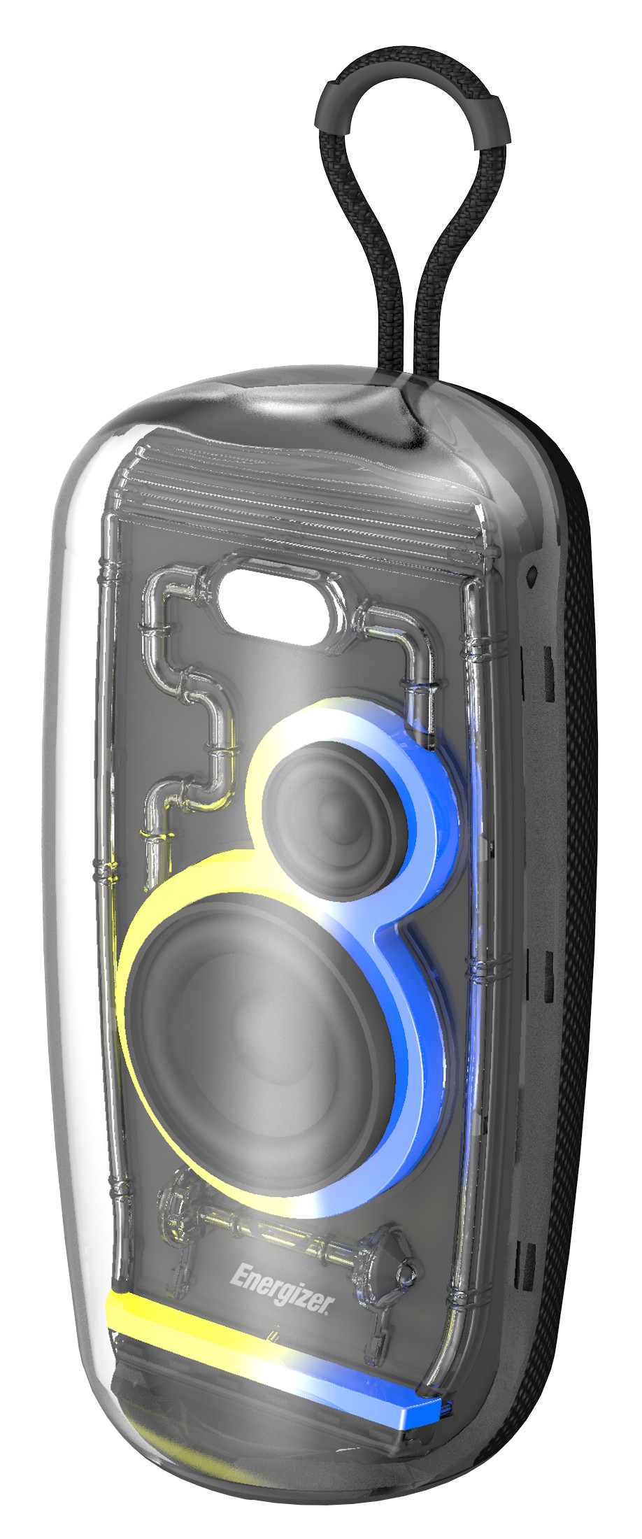 Energizer BTS164 2x8W-os bluetooth hangfal, TWS, 2400mAh powerbank, IPX65 (ENE813184) Energizer BTS164 2x8W-os bluetooth hangfal, TWS, 2400mAh powerbank, IPX65 (ENE813184)