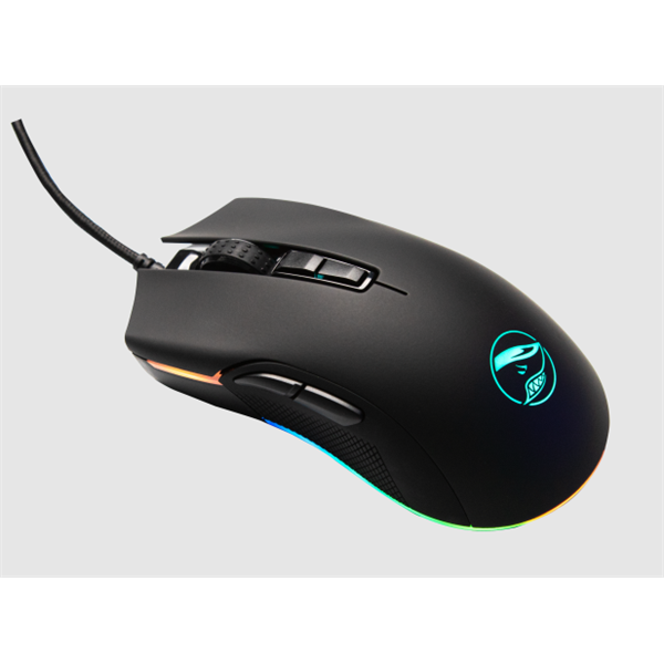 SHARK GAMING Egér - Shark Velocity M70 Gaming (Optikai, 12000DPI, 7 gomb, RGB, PMW3360, fekete) SHARK GAMING Egér - Shark Velocity M70 Gaming (Optikai, 12000DPI, 7 gomb, RGB, PMW3360, fekete)